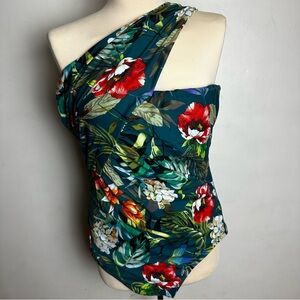Magicsuit Swimsuit Women's Size 16 Serenity Goddess One-Piece Underwire Floral